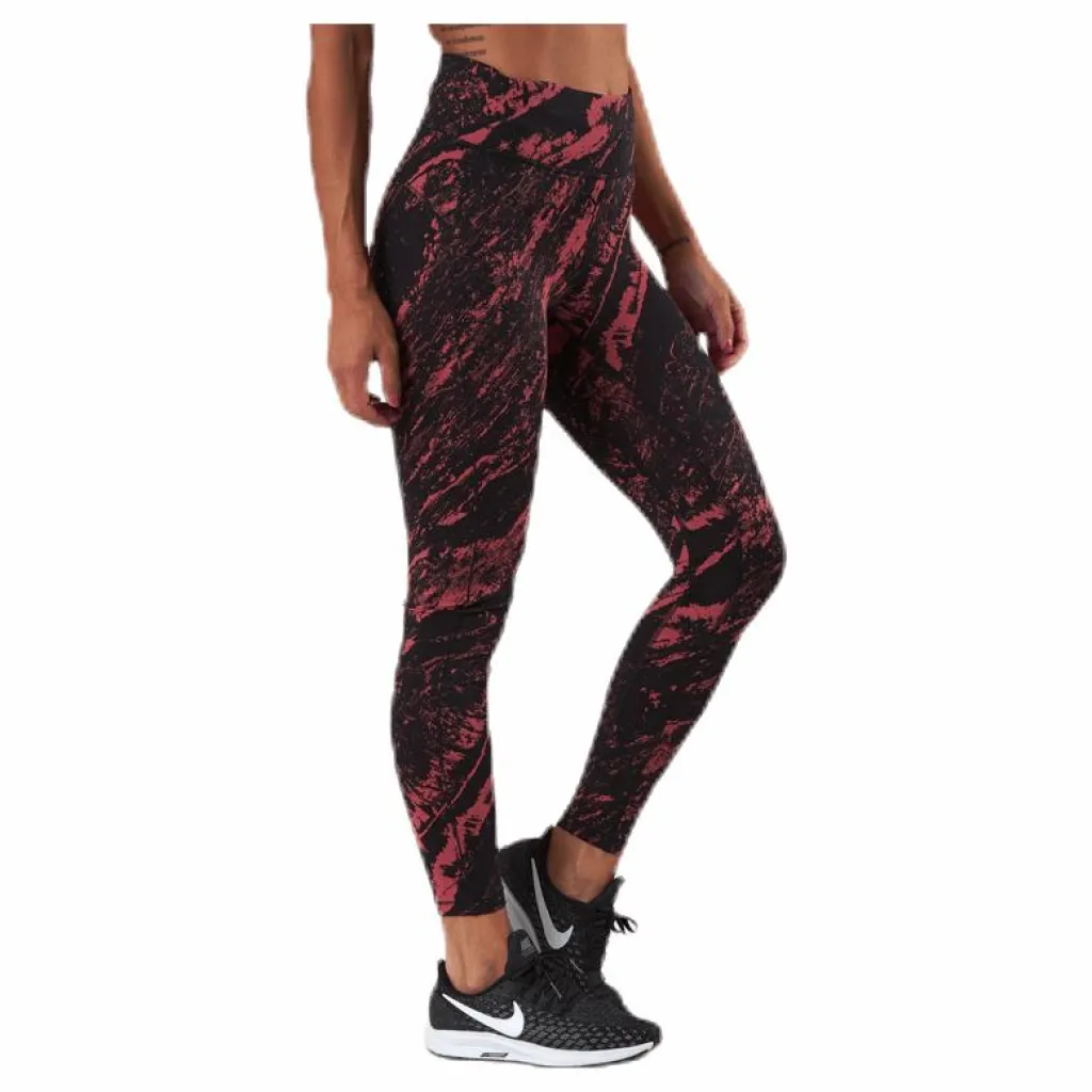 Casall Classic Printed 7/8 Tights Pink Rosa Sale