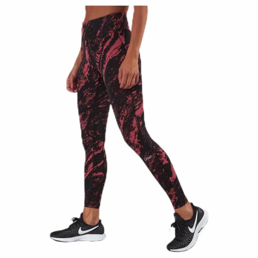 Casall Classic Printed 7/8 Tights Pink Rosa Sale