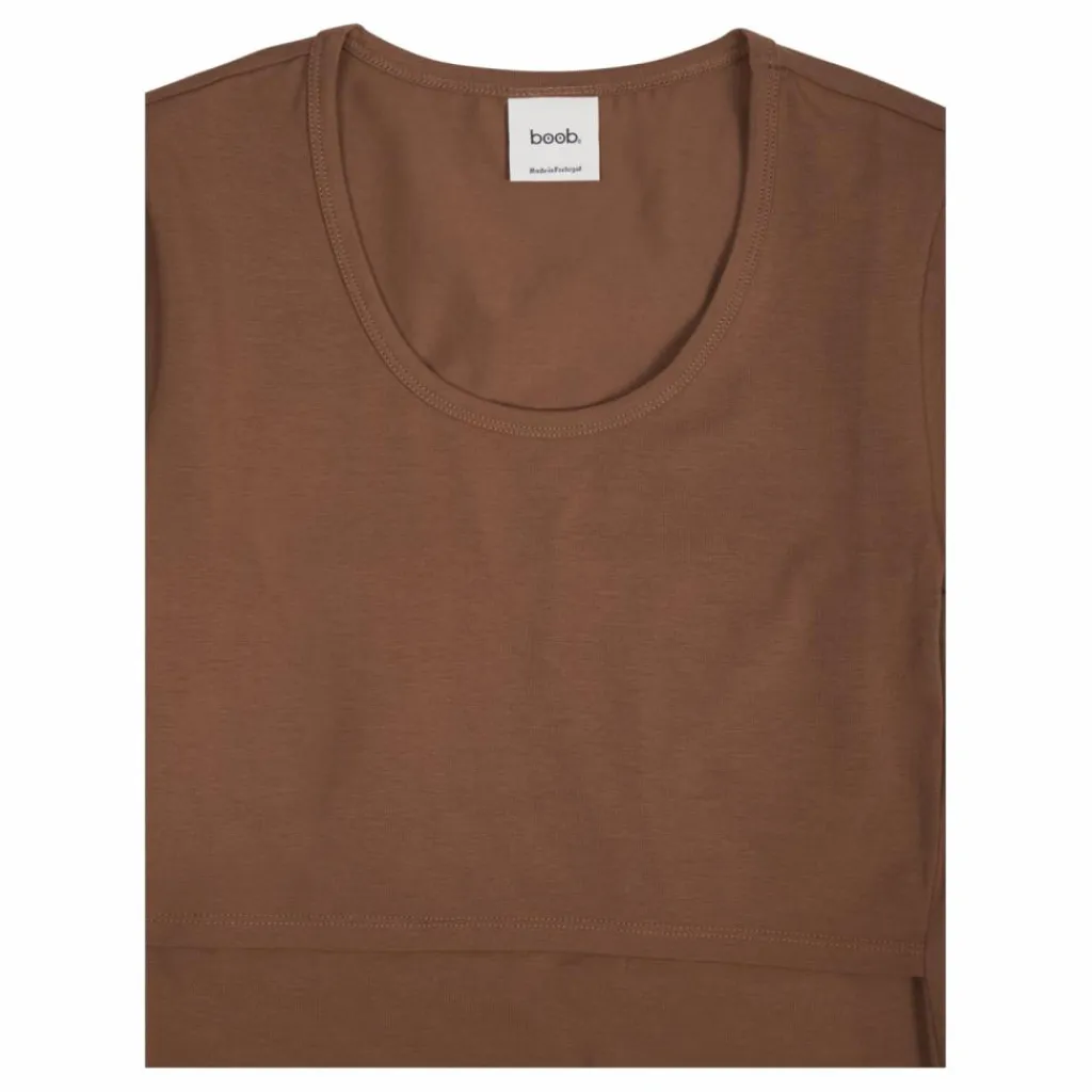 Classic S/s Top Hazelnut*Boob Best