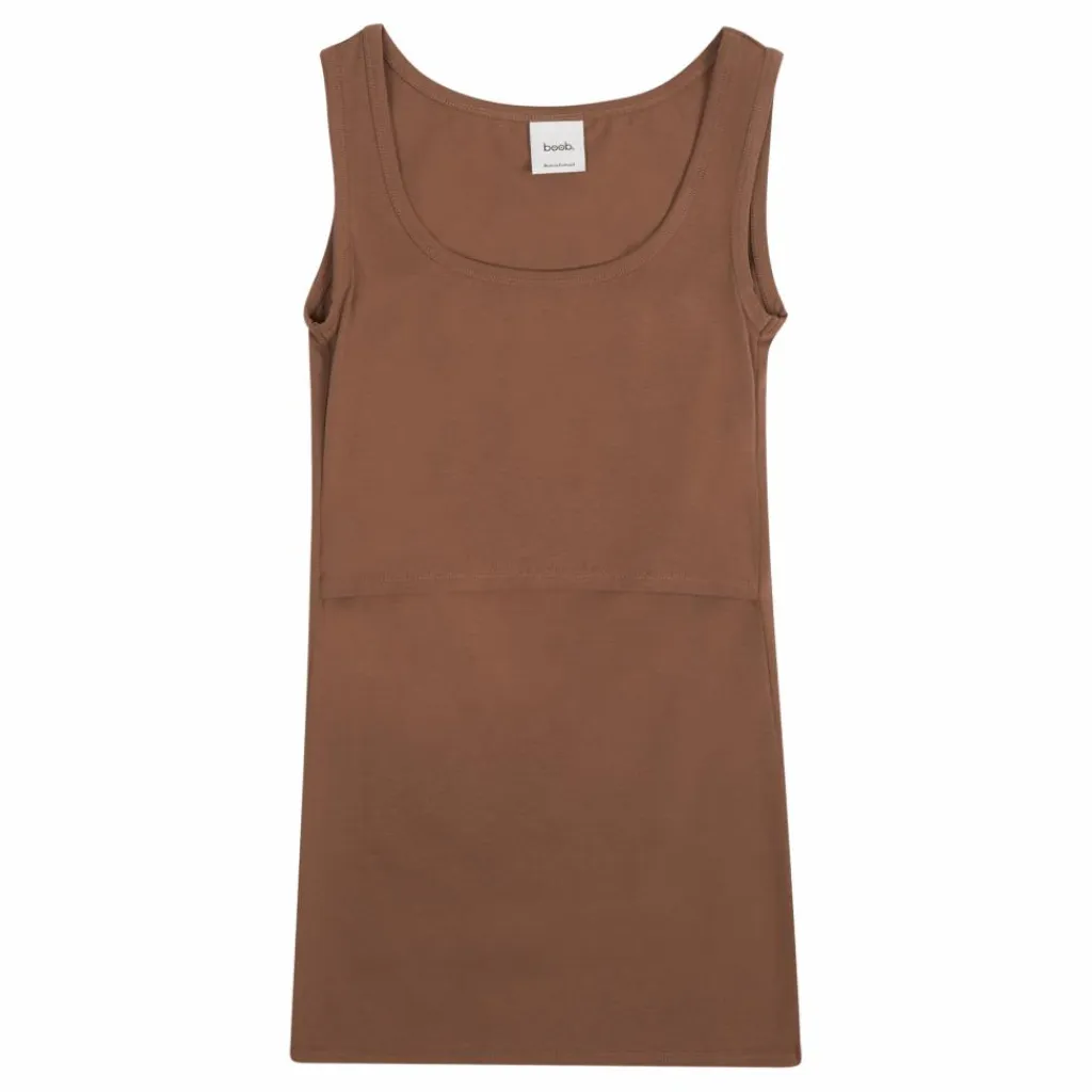 Boob Classic Tank Top Hazelnut Brun