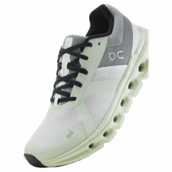 On Cloudrunner Womens Frost/aloe Hot