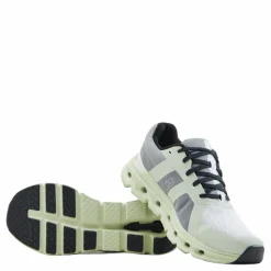 On Cloudrunner Womens Frost/aloe Hot