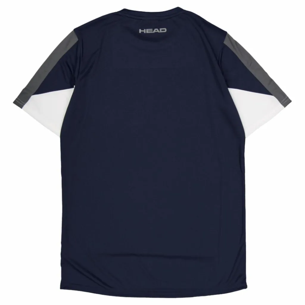Head Club 22 Tech T-shirt Navy Blå Best