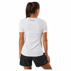 Head Club 22 Tech T-shirt Women White Vit Outlet