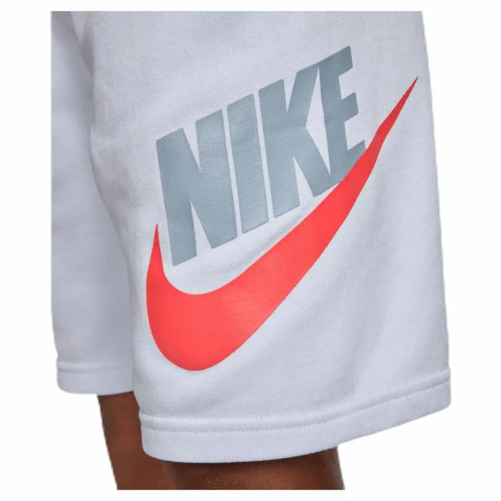 Nike Club Fleece Shorts Junior Grey Blå Discount