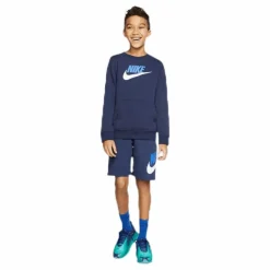 Club Fleece Shorts Junior Blue/White*Nike Online