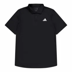 adidas Tennis Club Polo Shirt Black Svart Clearance