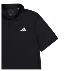 adidas Tennis Club Polo Shirt Black Svart Clearance