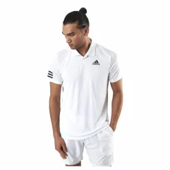 adidas Tennis Club 3-Stripe Polo White Vit Best