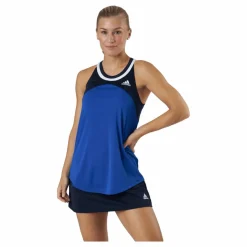 adidas Tennis Club Tank 000/blue Blå Discount