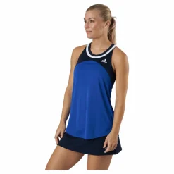 adidas Tennis Club Tank 000/blue Blå Discount