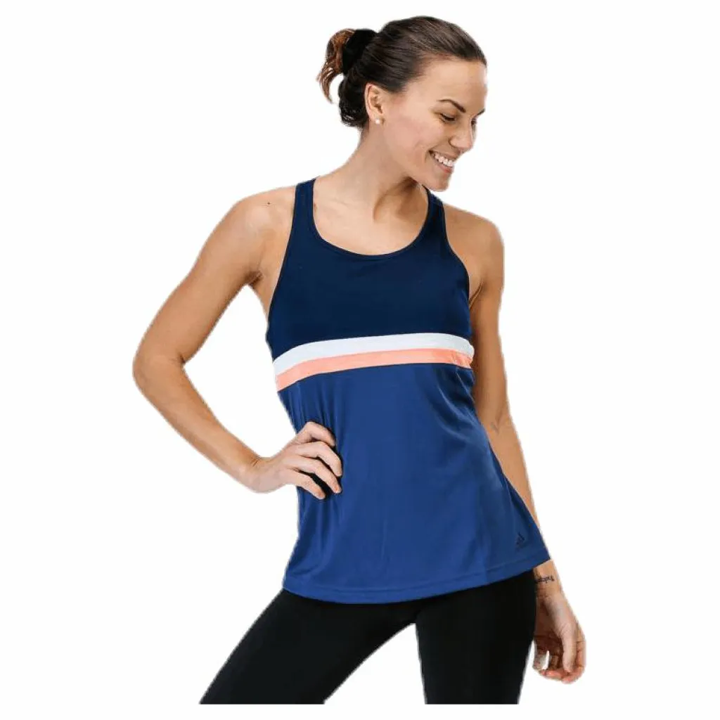 Club Tank W Blue/Orange*adidas New