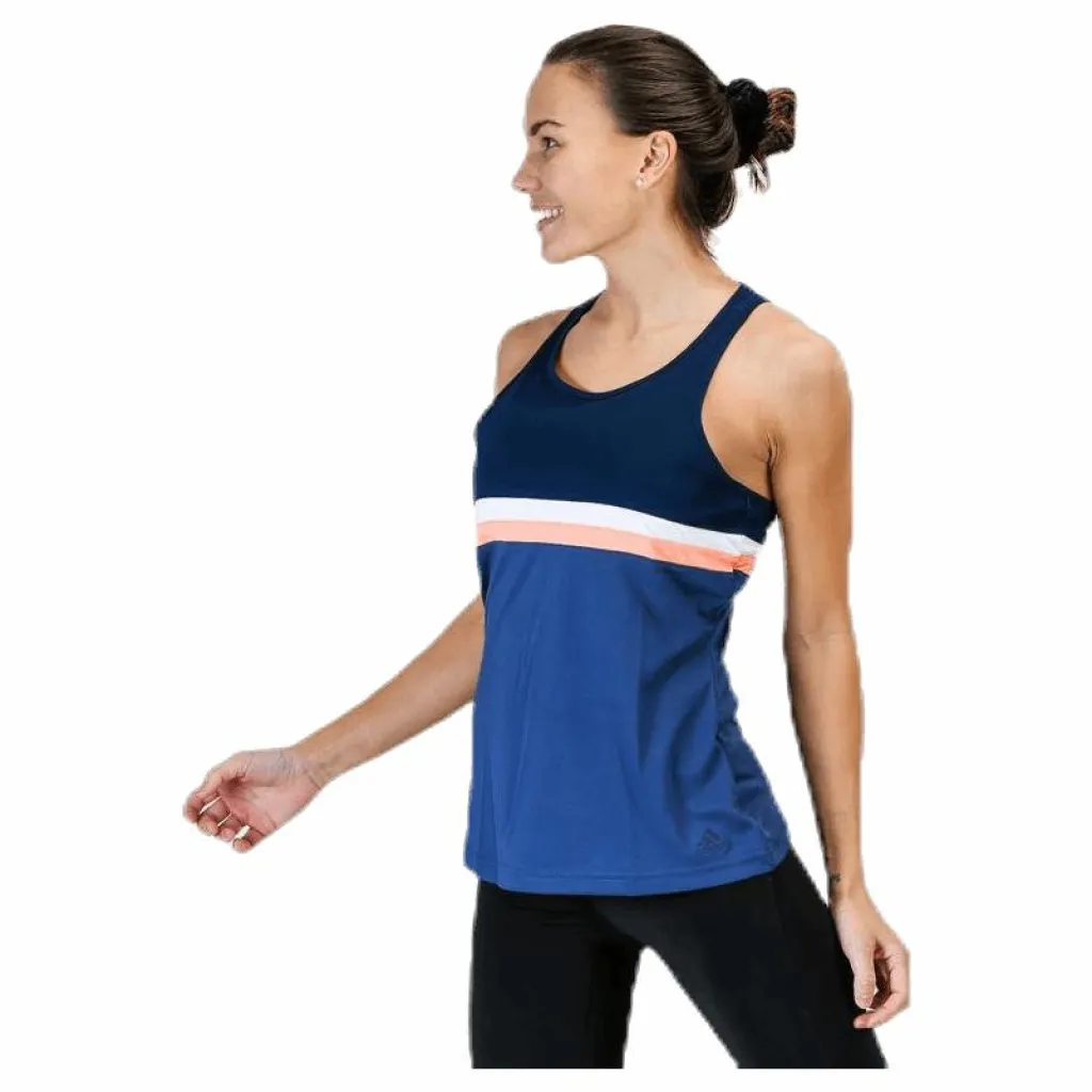 Club Tank W Blue/Orange*adidas New