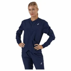 Club Woven Jacket Blue*ASICS Sale