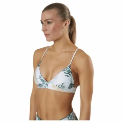 Rip Curl Coastal Palms Longline Triangle White/Green Vit och Grön