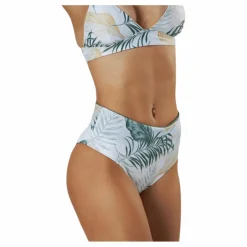 Coastal Palms Rollup Bottom White/Green*Rip Curl Discount