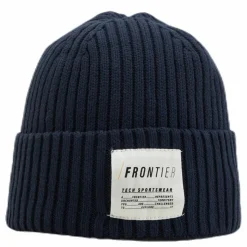 FRONTIER Cod Beanie Blue Blå Discount
