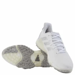 adidas Codechaos 22 Spikeless Golf Shoes Cloud White / Silver Metallic / Grey Two Vit Clearance