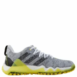 adidas Codechaos 22 Spikeless Golf Shoes Cloud White / Core Black / Beam Yellow Svart och Vit Discount