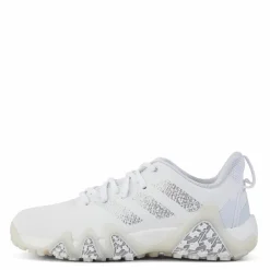adidas Codechaos 22 Spikeless Golf Shoes Cloud White / Silver Metallic / Clear Pink Vit Discount