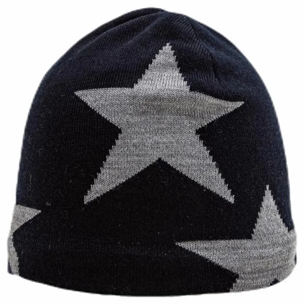 Molo Colder Star Beanie Black/Grey Svart och Grå Hot