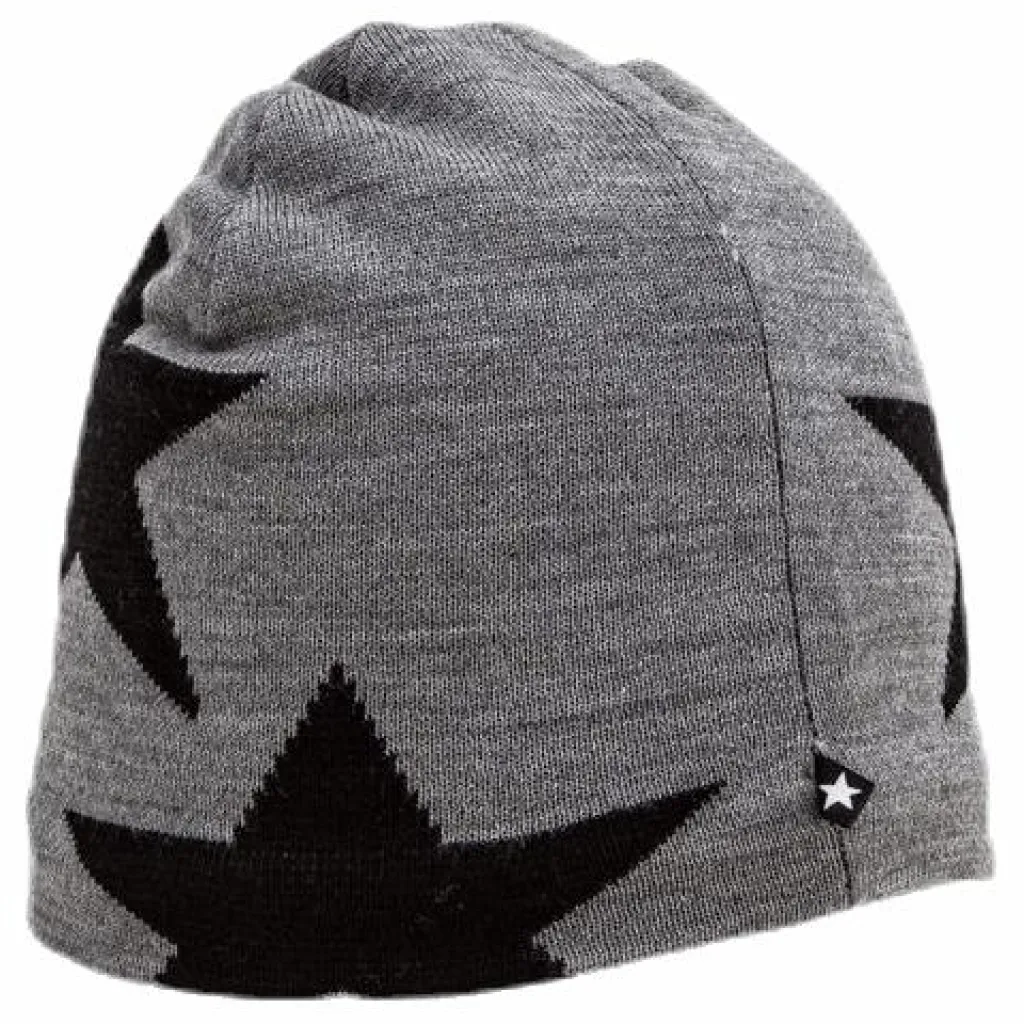 Molo Colder Star Beanie Black/Grey Svart och Grå Clearance