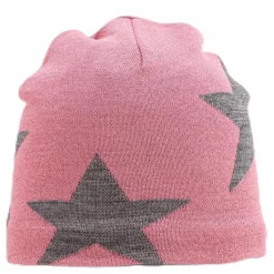 Molo Colder Star Beanie Pink/Grey Rosa och Grå Sale