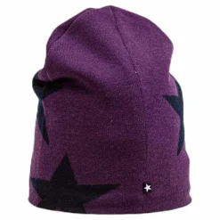Molo Colder Star Beanie Purple/Black Lila och Svart