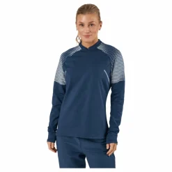 adidas COLD.RDY Long-Sleeve Top Mock Long-Sleeve Top Crew Navy Blå Sale
