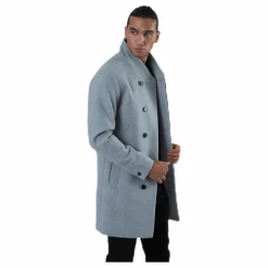 Collum Wool Coat Grey*Jack & Jones Clearance