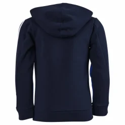 adidas Colorblock 3-Stripes Hoodie Legend Ink Blå New