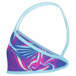 Speedo Colour Melt Allover Crop 2 Piece Blue Blå Best