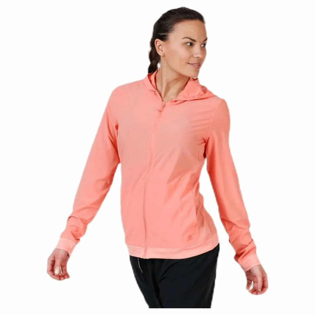 Salomon Comet FZ Hoodie Pink Rosa