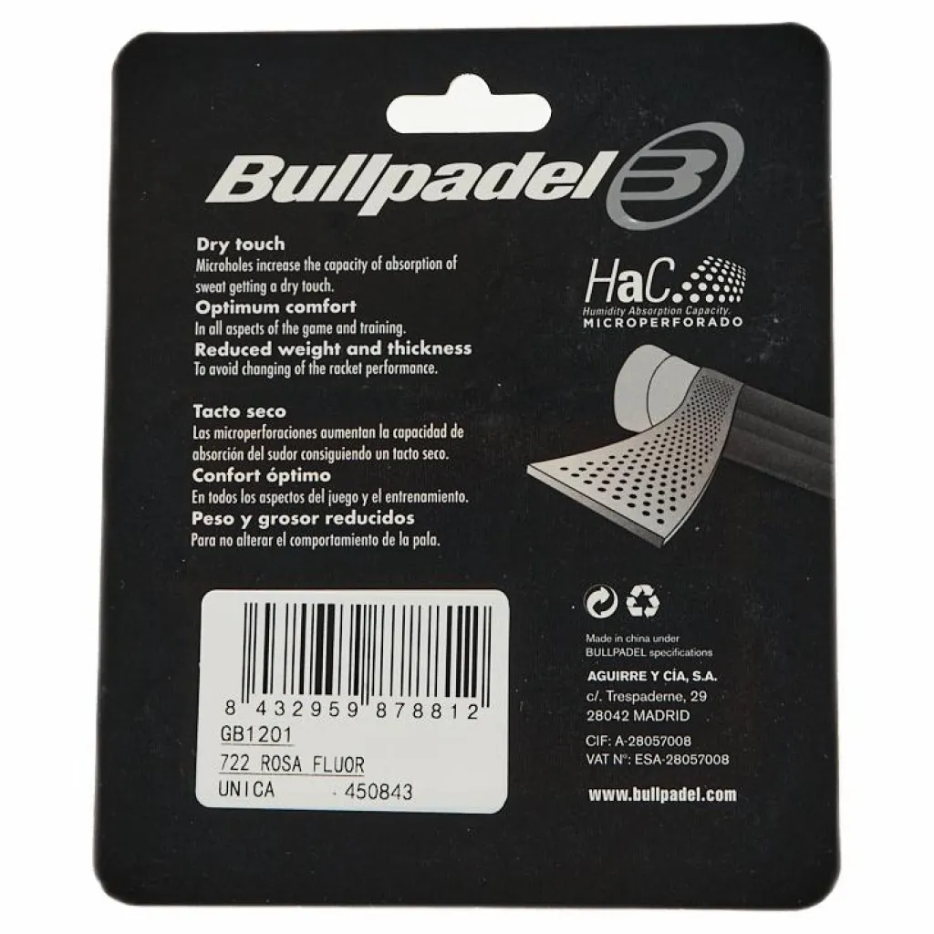 Bullpadel Comfort / Absorbent Pink Sale