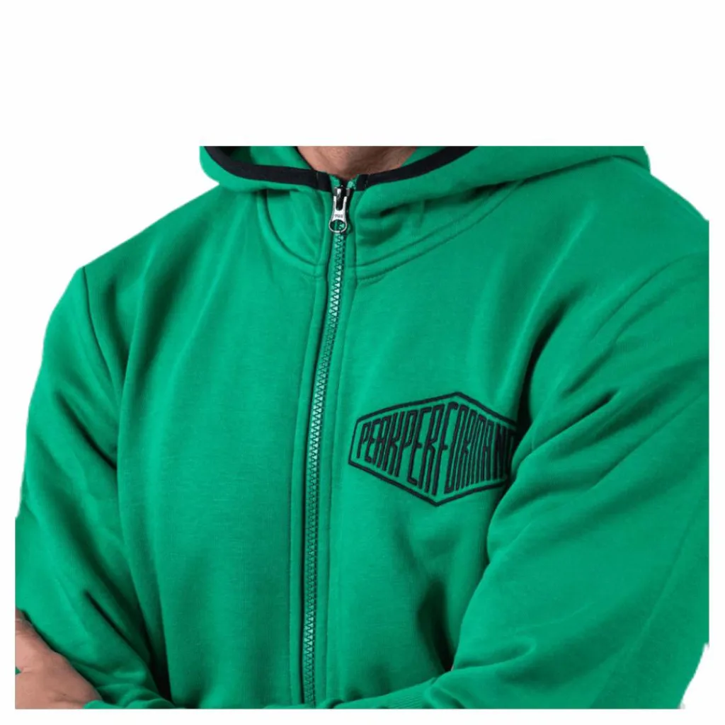 Peak Performance Comfy Zip Hood Green Grön Outlet
