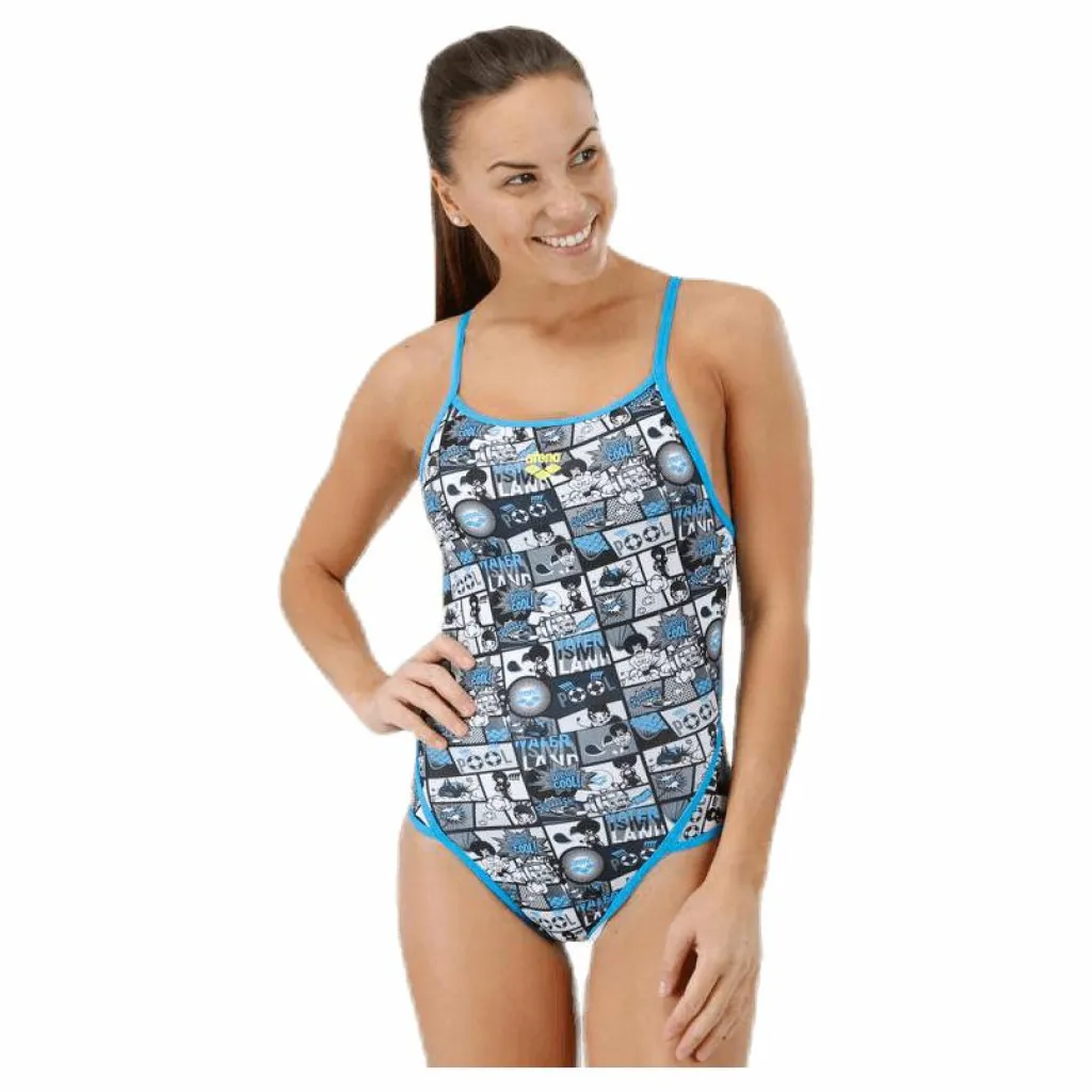 Arena Comics Superfly Back Turquoise/Grey Turkos och Grå Discount