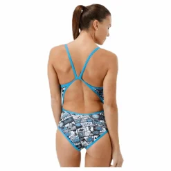 Arena Comics Superfly Back Turquoise/Grey Turkos och Grå Discount