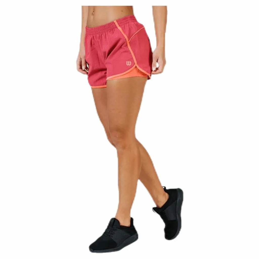 Wilson Competition Woven 3.5 Short Orange/Red Orange och Röd Discount