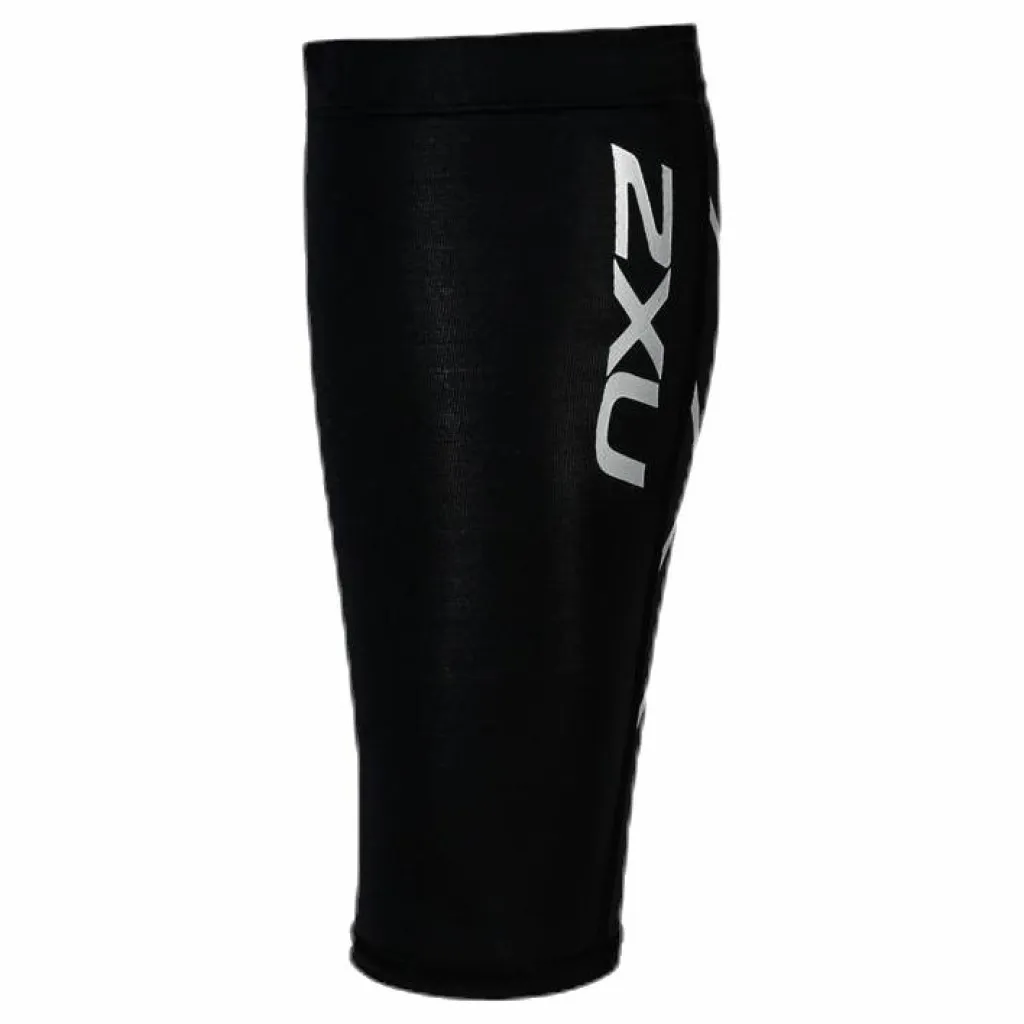 2XU Compression Calf Guards Black (PAIR) Svart New
