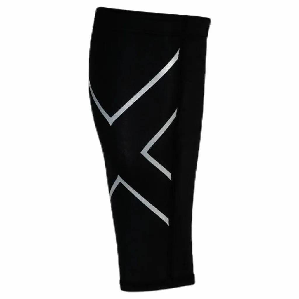 2XU Compression Calf Guards Black (PAIR) Svart New