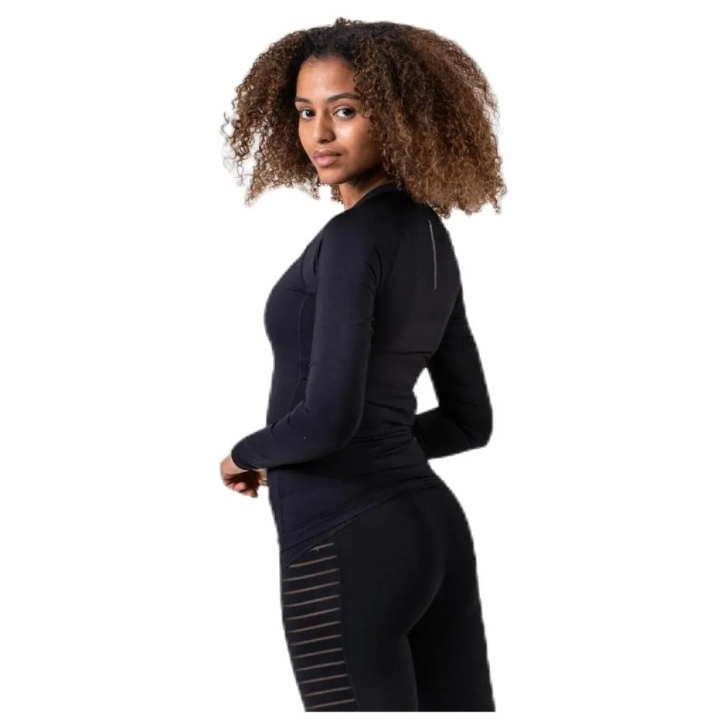 Compression L/S Black*BLACC Hot
