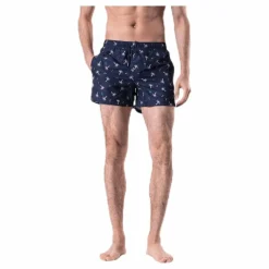 Confetti Palm Swim Shorts Blue*Happy Socks