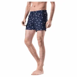 Confetti Palm Swim Shorts Blue*Happy Socks