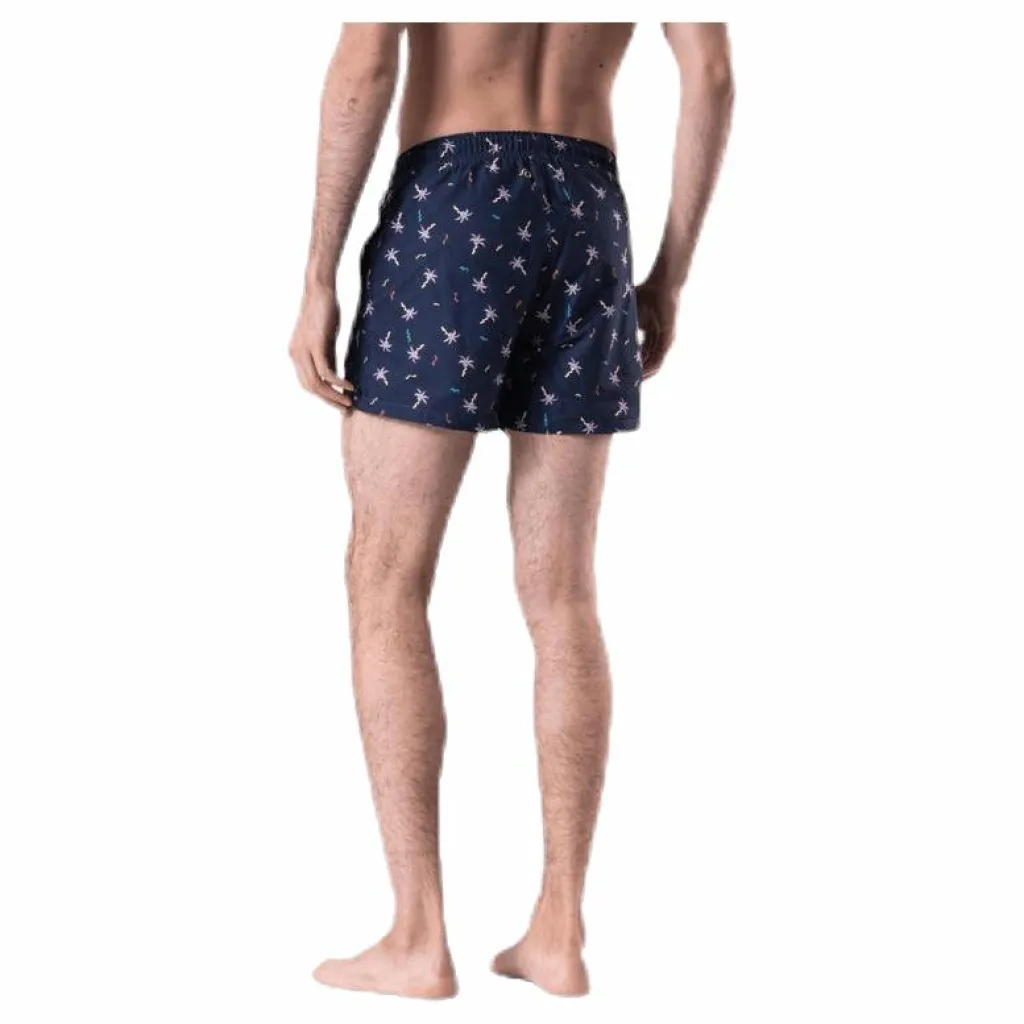 Confetti Palm Swim Shorts Blue*Happy Socks