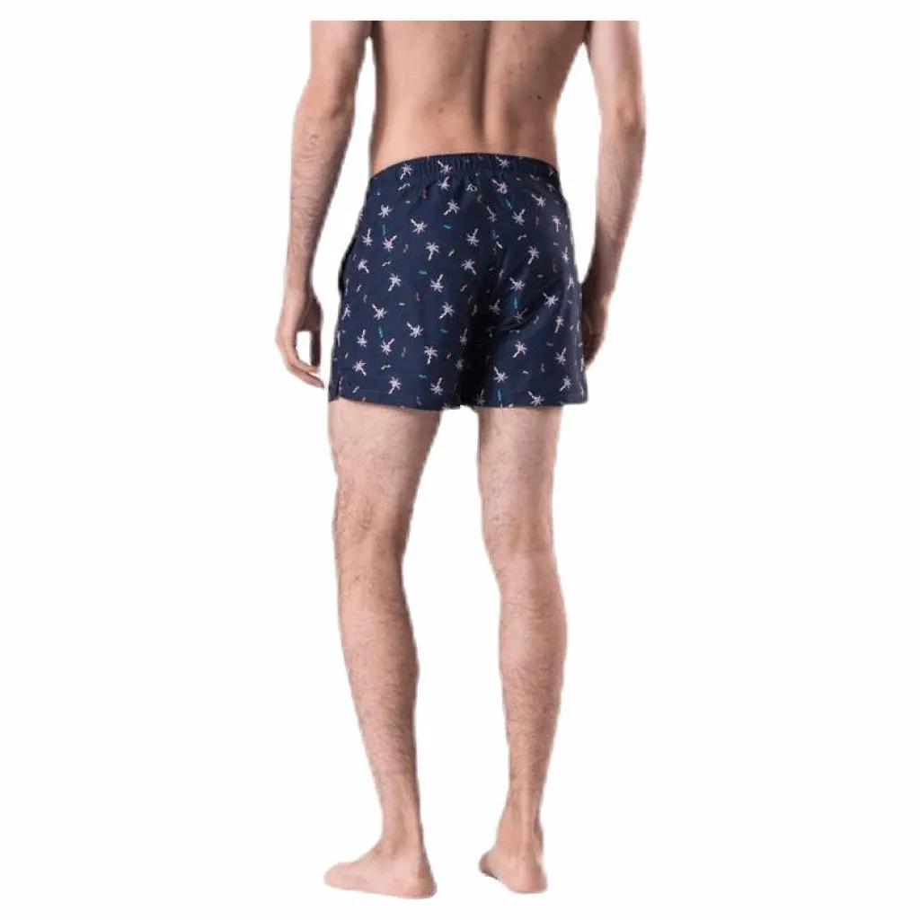 Confetti Palm Swim Shorts Blue*Happy Socks
