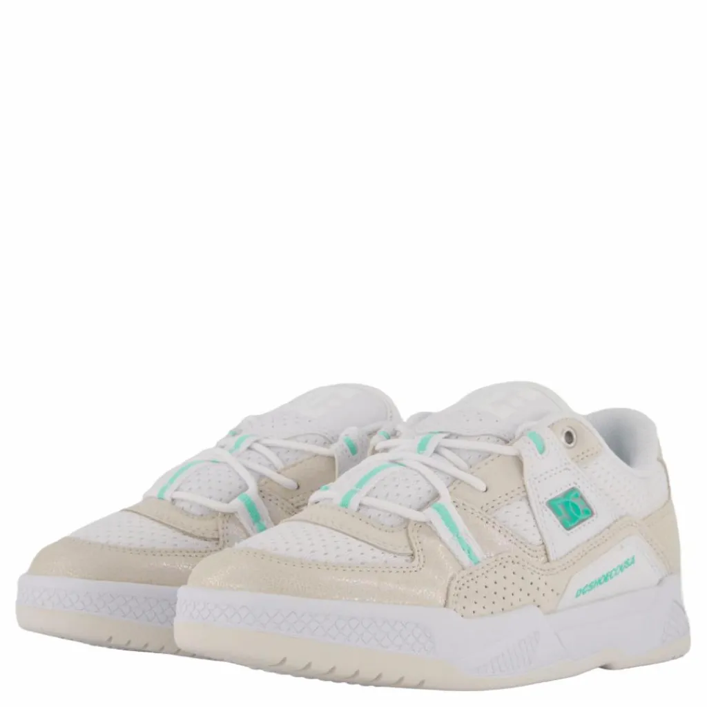 DC Shoes Construct White/white/monogram Vit Outlet