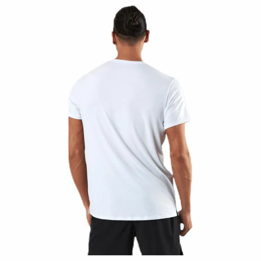 2XU Contender S/S Tee White/Black Vit och Svart Hot