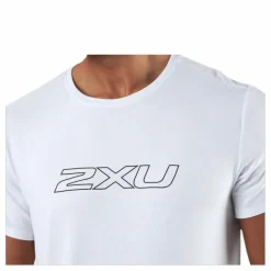 2XU Contender S/S Tee White/Black Vit och Svart Hot