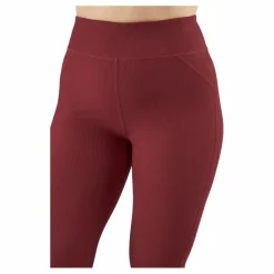 Control Rib Tights Oxblood Red*BLACC Hot