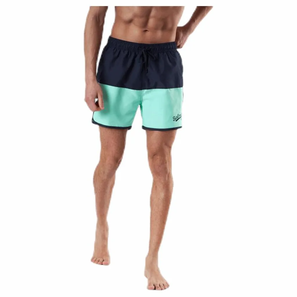Cooper Original Swimshorts Blue/Green*Salming Outlet